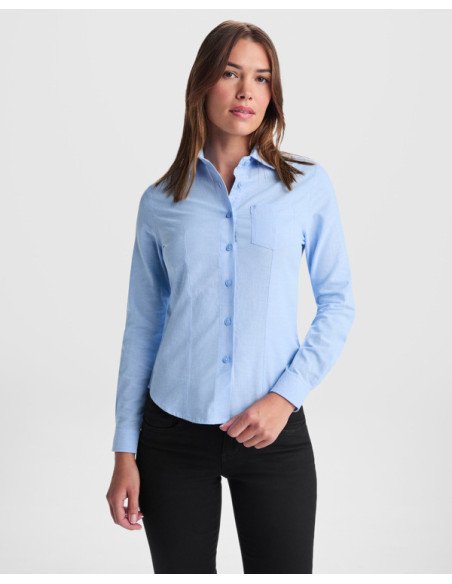 Camisa OXFORD WOMAN personalizado de Roly imagen 4