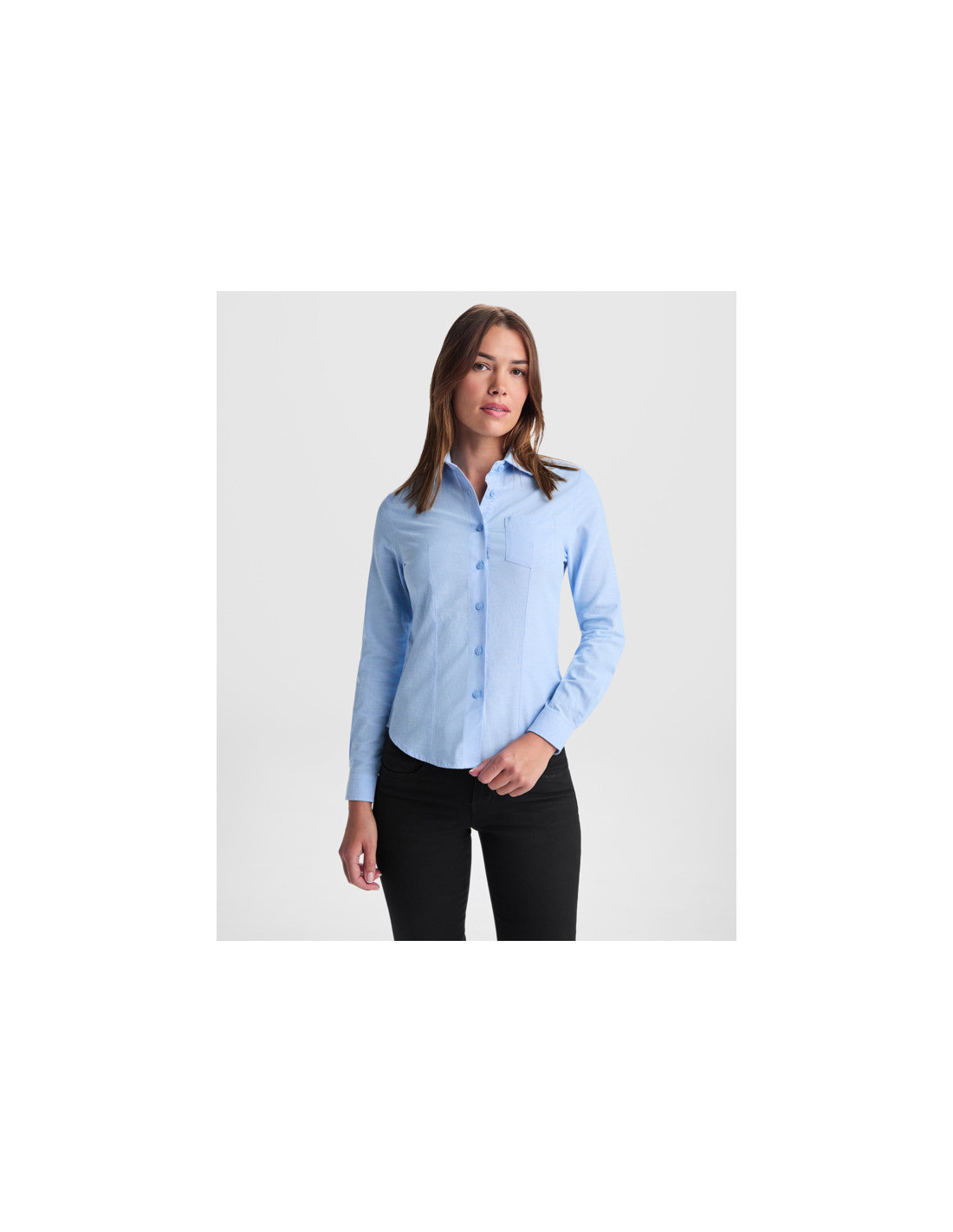 Camisa OXFORD WOMAN personalizado de Roly imagen 4