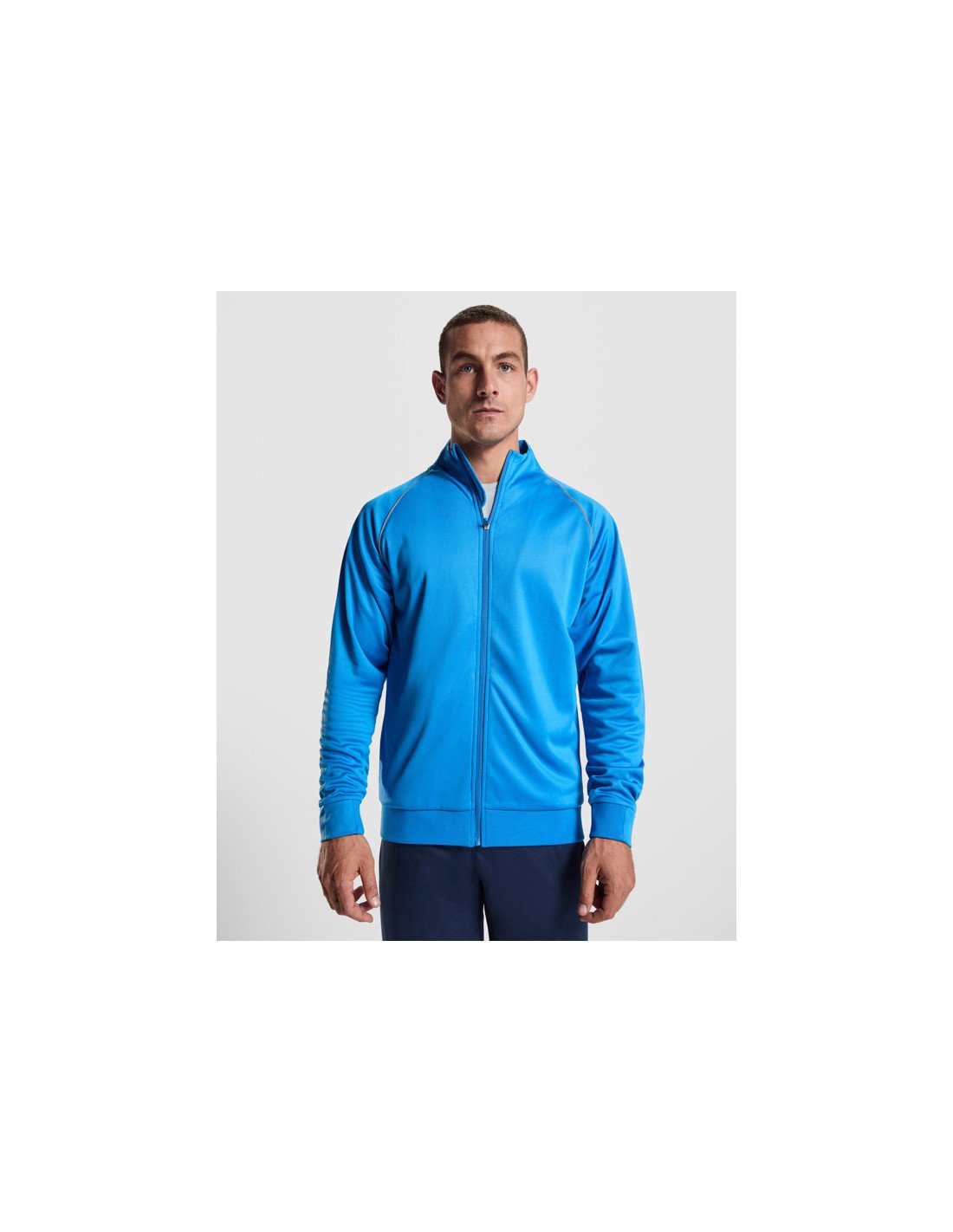 Sudadera deportiva VALIER de manga ranglán con cremallera frontal personalizado de Roly imagen 21