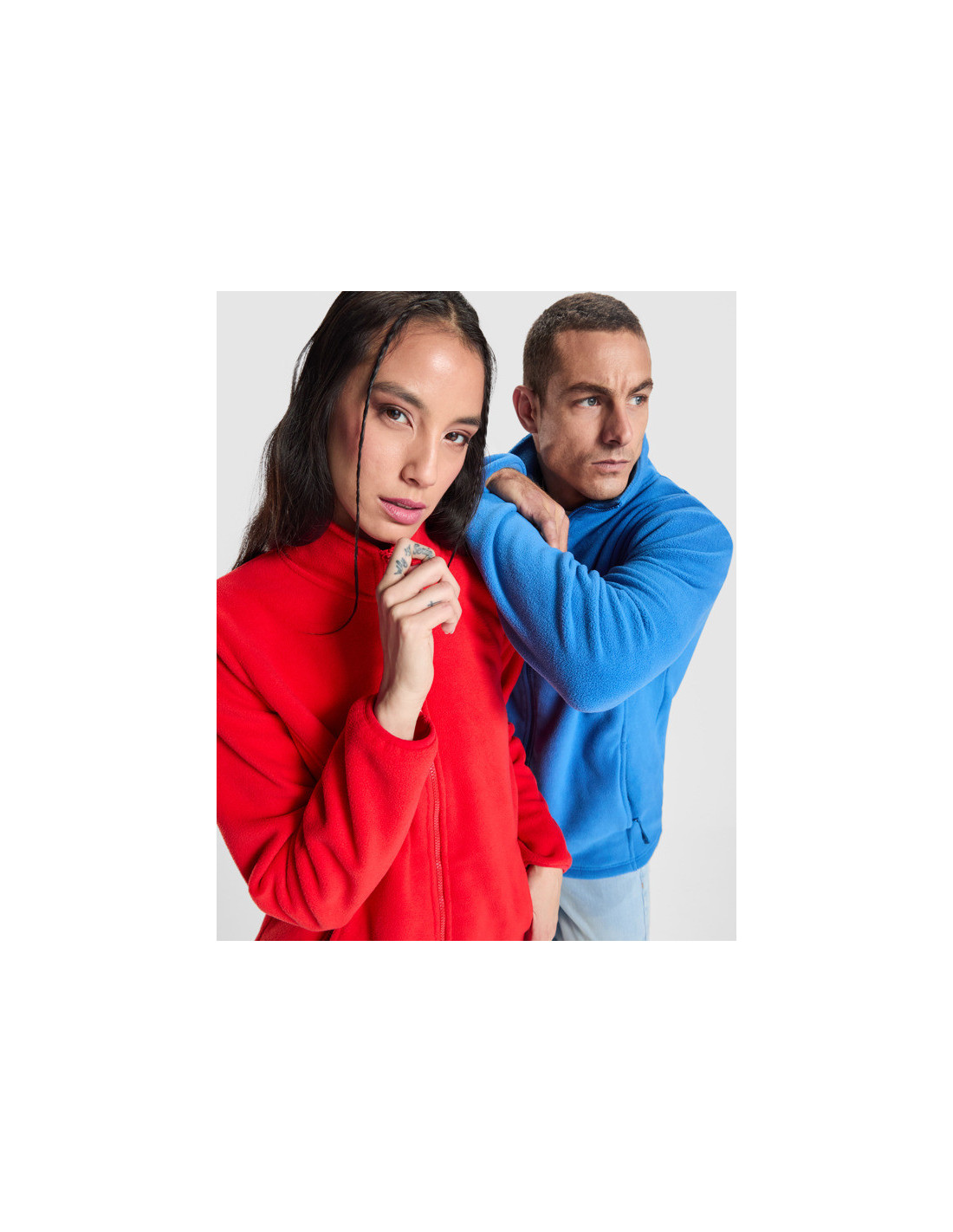 Chaqueta polar NEW ARTIC con cremallera y cuello alto personalizado de  imagen 22