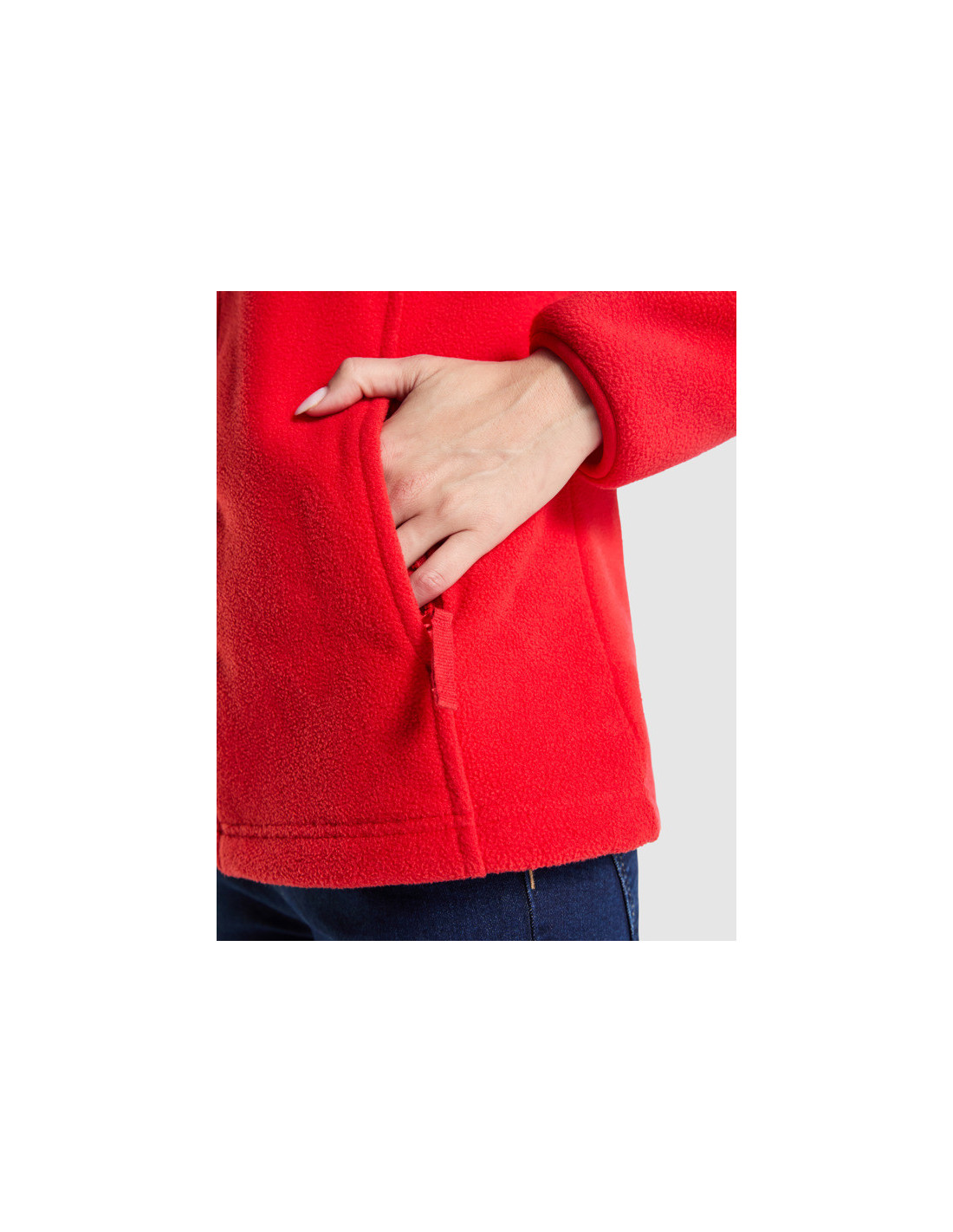 Chaqueta polar NEW ARTIC WOMAN de mujer con cremallera y cuello alto personalizado de  imagen 24