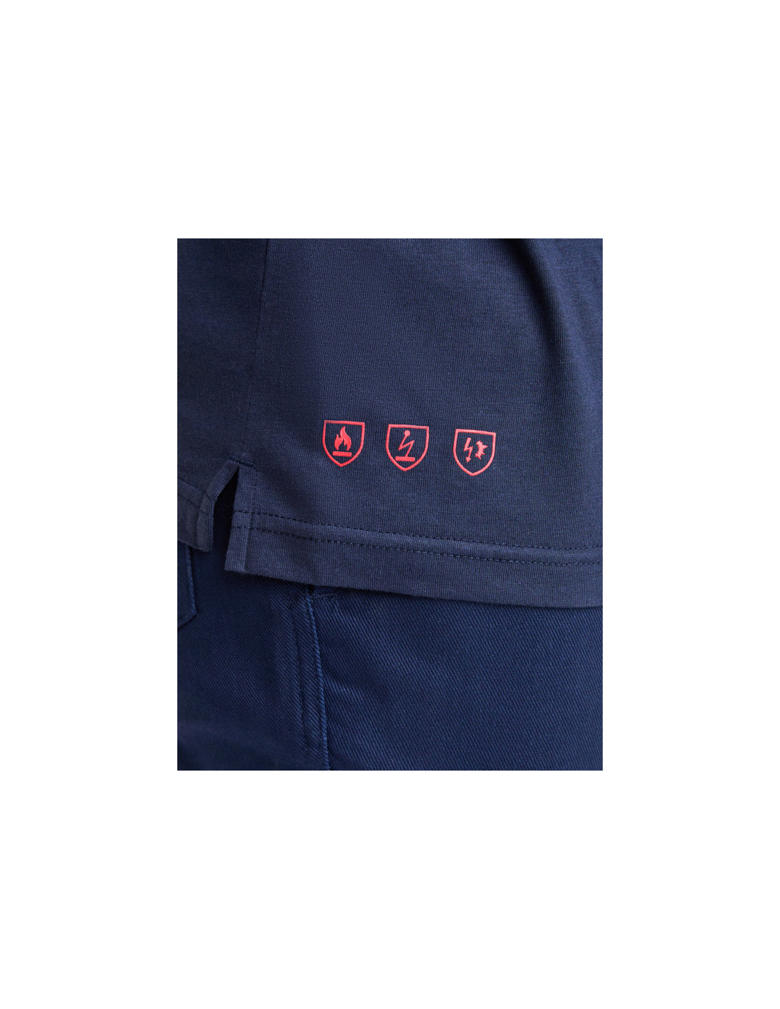 Polo ignífugo SANTANA personalizado de Roly imagen 3