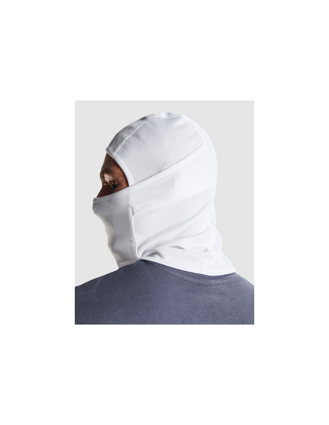 Máscara transpirable de protección DARAK de poliéster elástico personalizado de Roly imagen 13