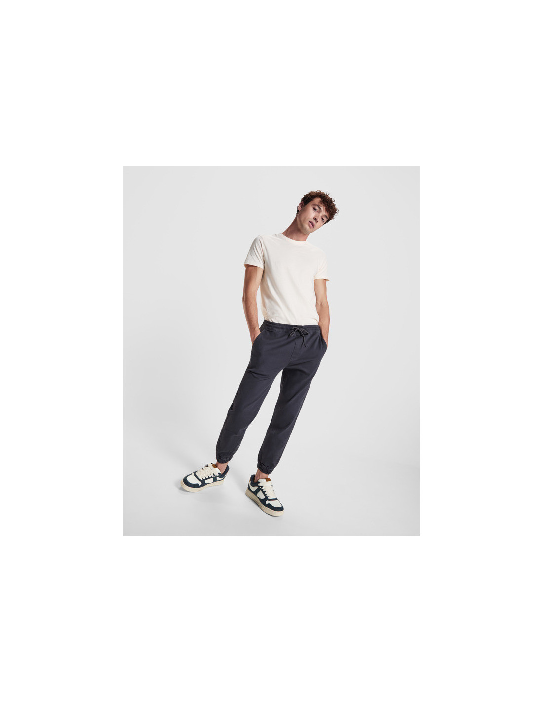 Pantalón jogger FLEXAR elástico de algodón para ropa laboral personalizado de  imagen 17