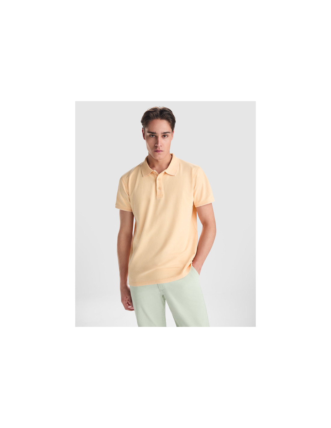 Polo unisex COBAIN de manga corta en punto piqué personalizado de Roly imagen 16