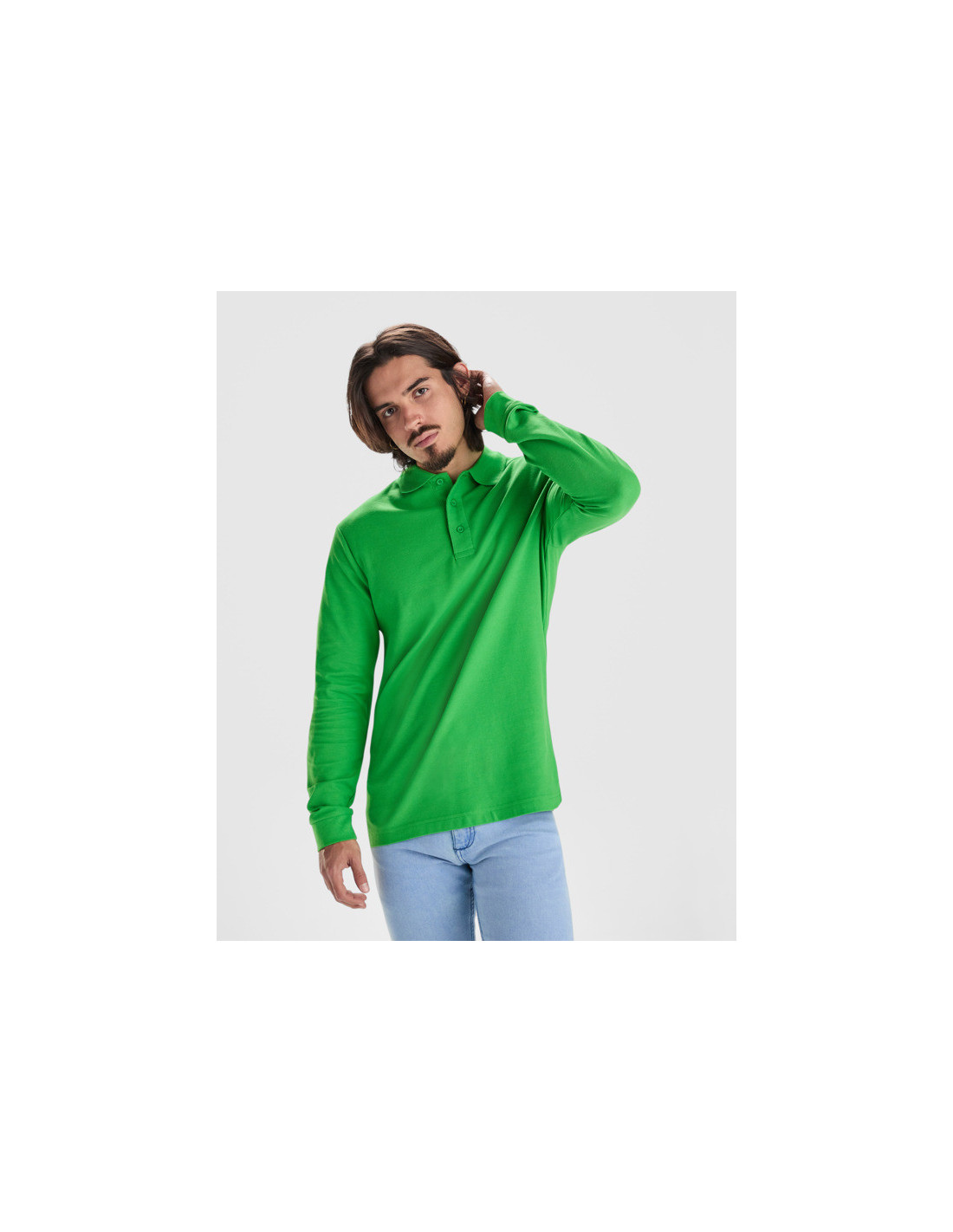 Polo ESTRELLA L/S personalizado de Roly imagen 15