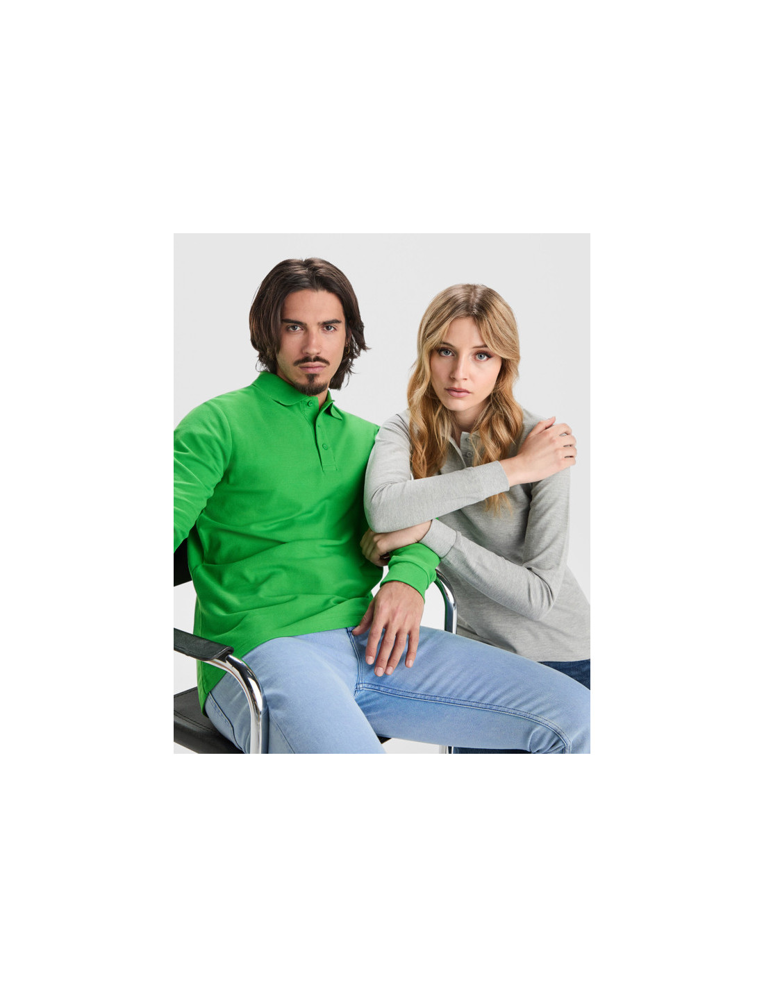 Polo ESTRELLA L/S personalizado de Roly imagen 17