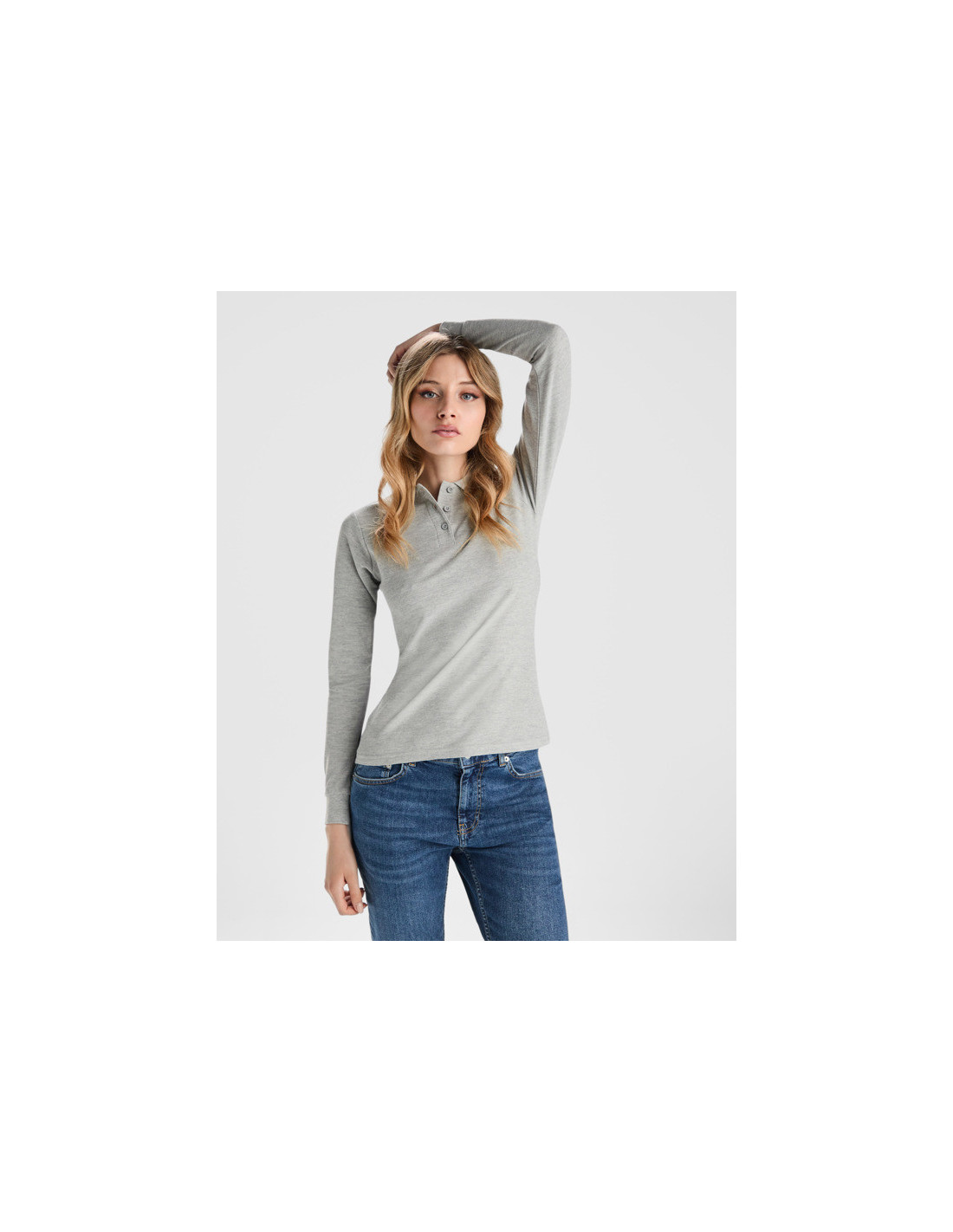 Polo ESTRELLA WOMAN L/S personalizado de Roly imagen 13