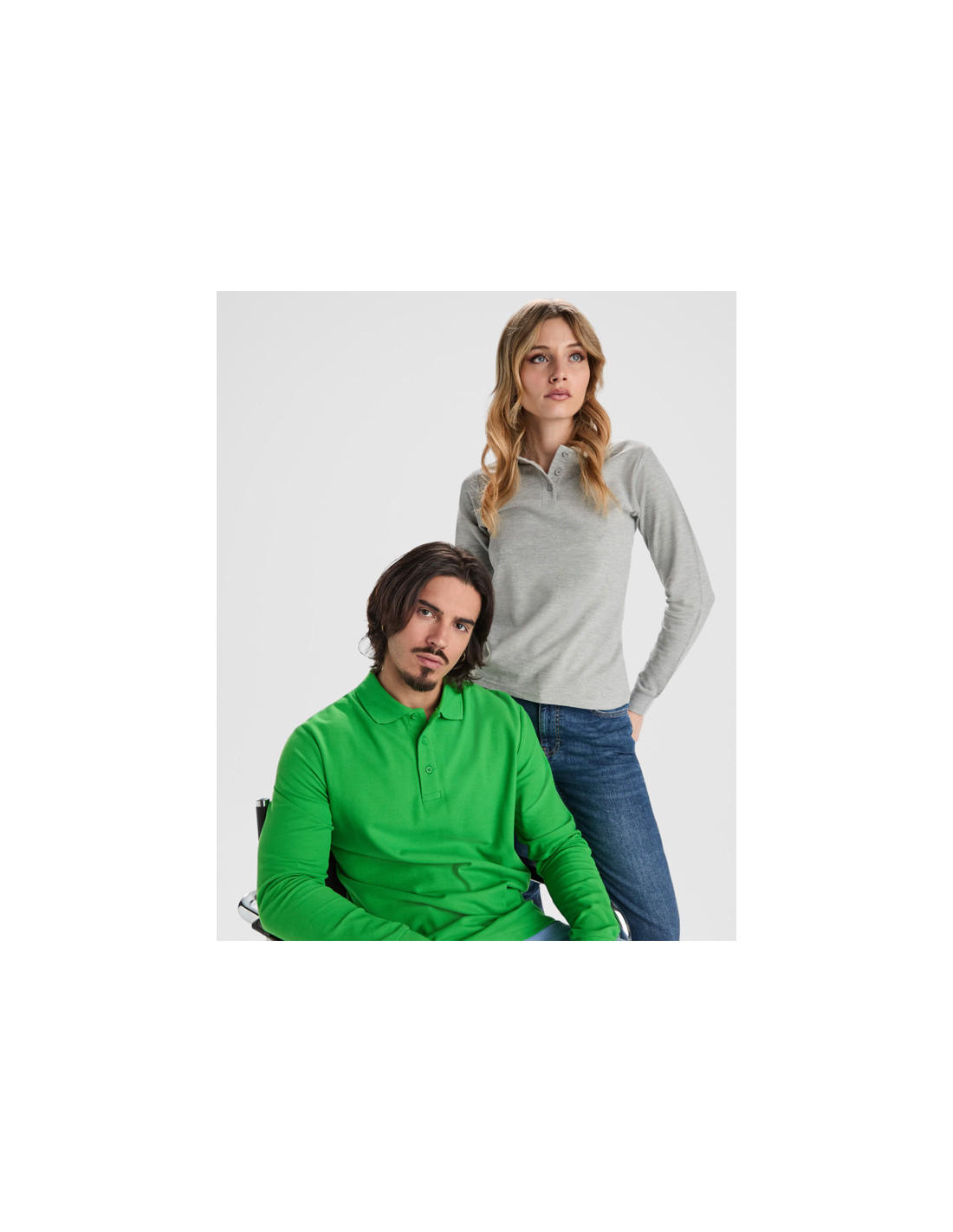Polo ESTRELLA WOMAN L/S personalizado de Roly imagen 16