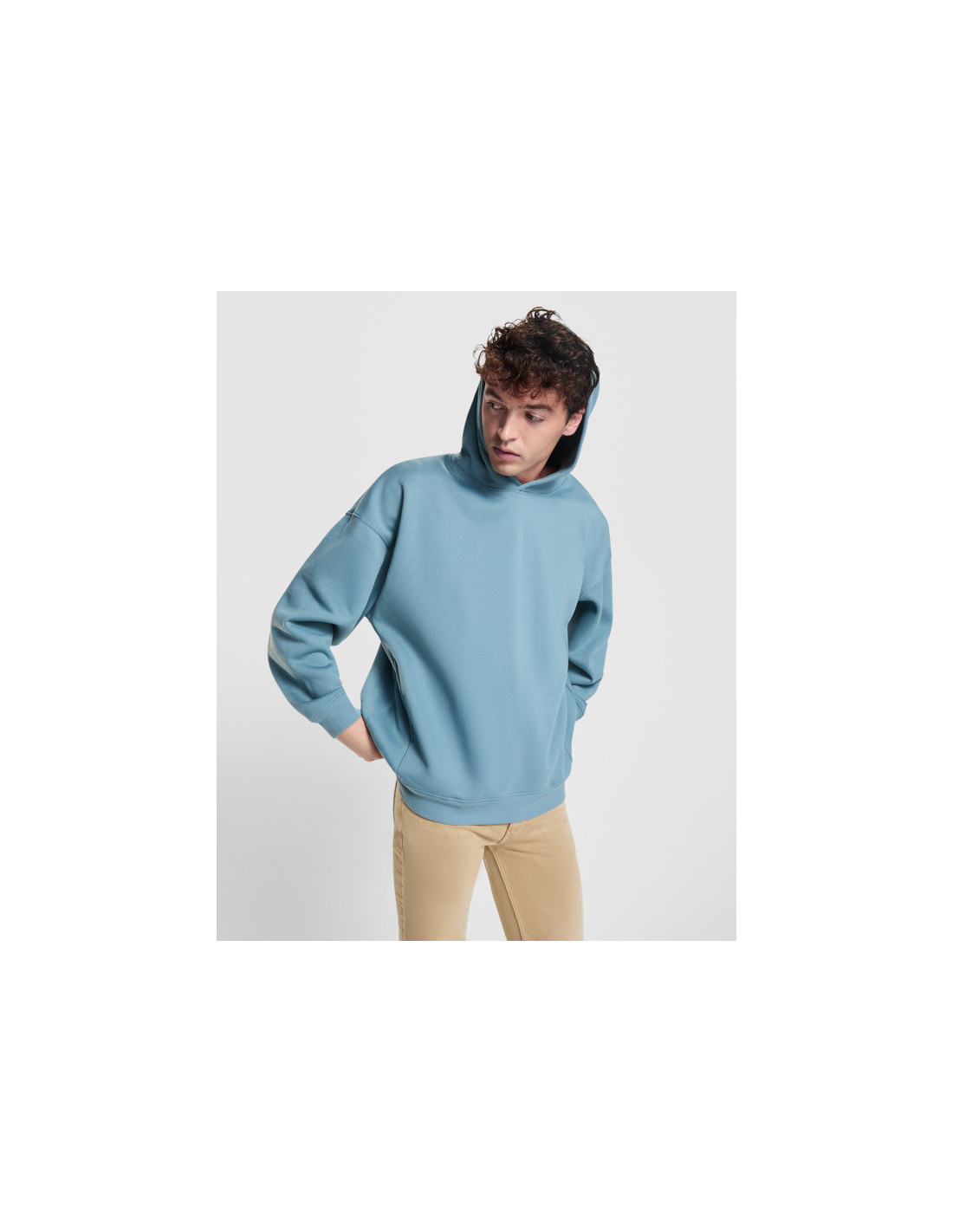 Sudadera unisex oversize OTTO con capucha marca Roly personalizado de  imagen 19