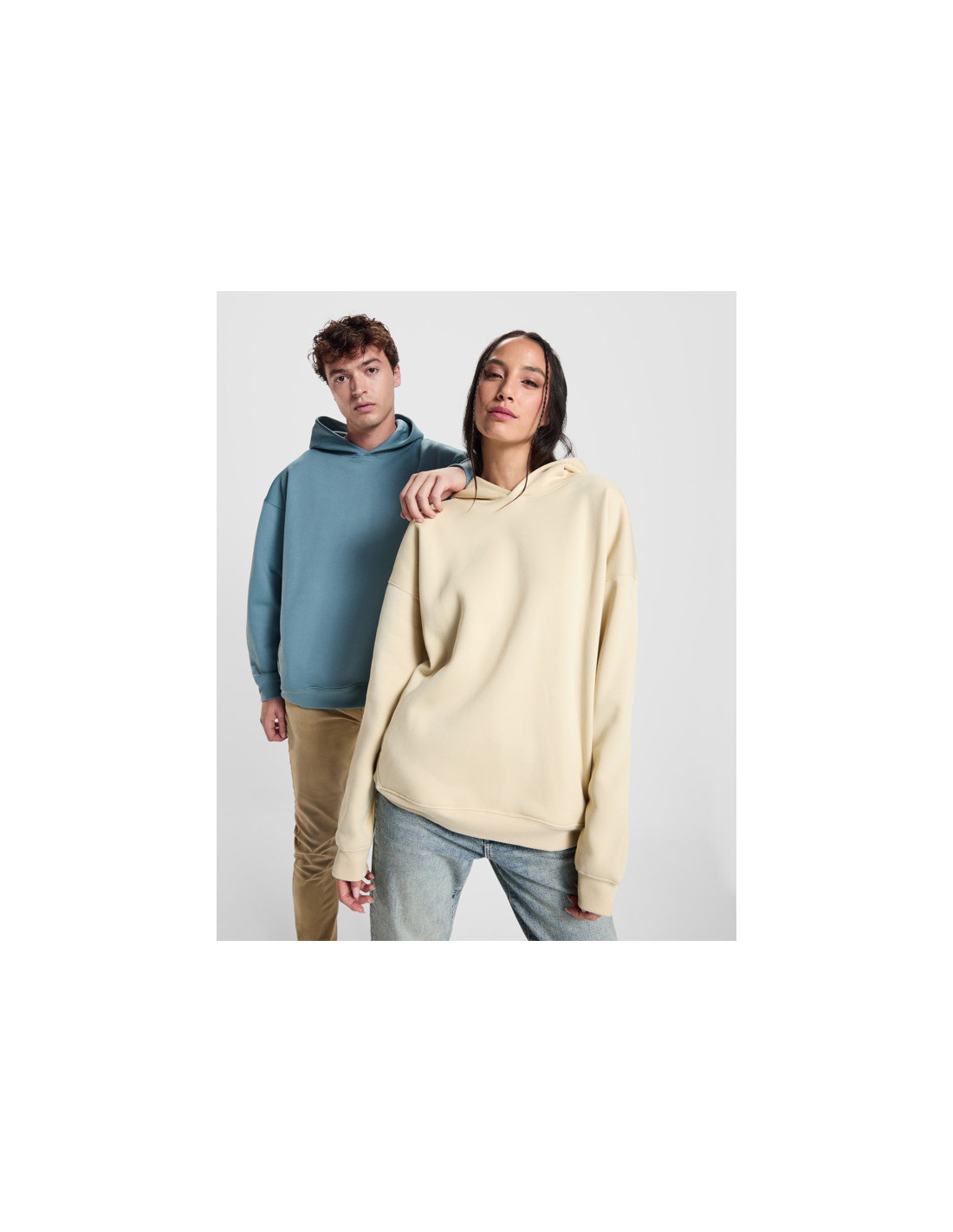 Sudadera unisex oversize OTTO con capucha marca Roly personalizado de  imagen 22
