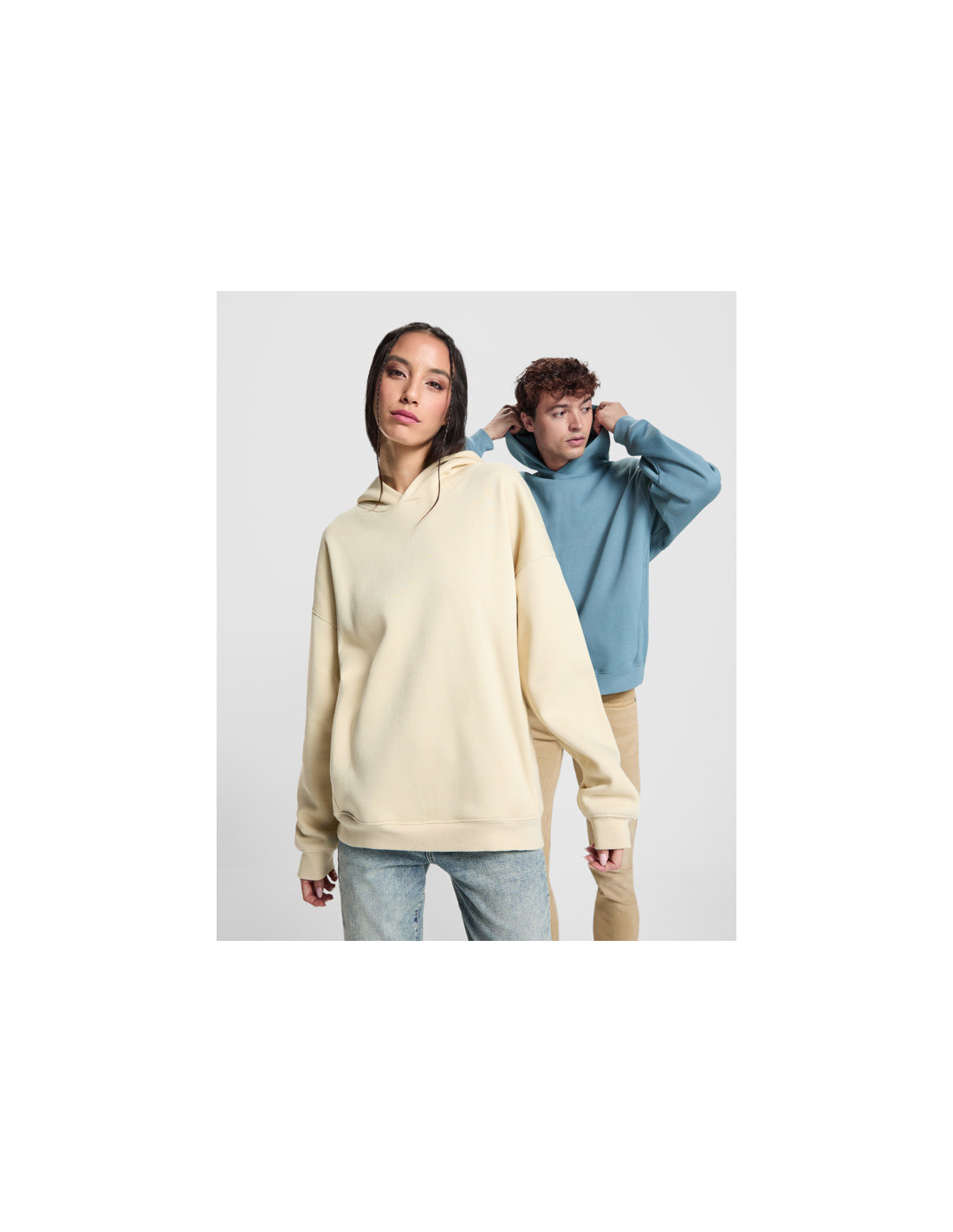 Sudadera unisex oversize OTTO con capucha marca Roly personalizado de  imagen 23