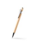 Bolígrafo VAREL Personalizado – Diseño en Bambú con Puntero Táctil y Pulsador Metalizado personalizado de Stamina imagen 2