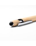 Bolígrafo VAREL Personalizado – Diseño en Bambú con Puntero Táctil y Pulsador Metalizado personalizado de Stamina imagen 3
