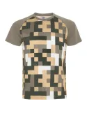 Camiseta técnica VENTOR unisex de poliéster con manga ranglan y tejido stretch personalizado de  imagen 9