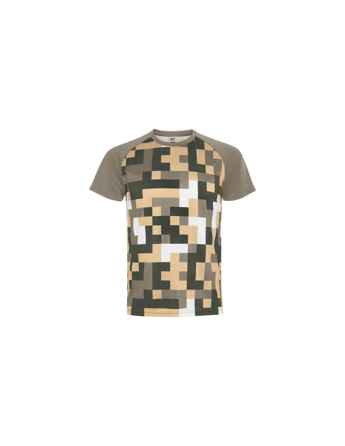 Camiseta técnica VENTOR unisex de poliéster con manga ranglan y tejido stretch personalizado de  imagen 9