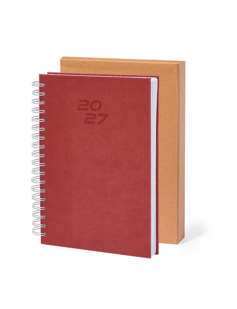Agenda WAYRUX B5 2027 con anillas para empresas personalizado de  imagen 1