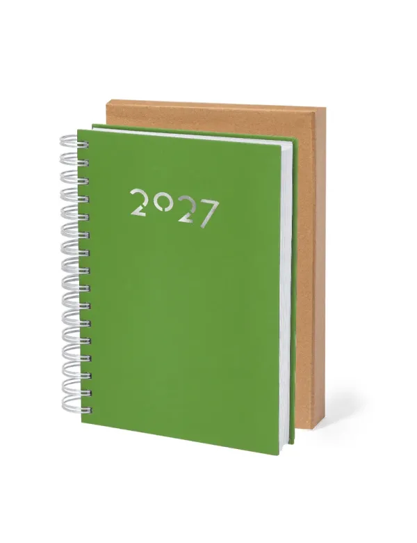Agenda Witrex A5 personalizada en PU con caja kraft personalizado de  imagen 8