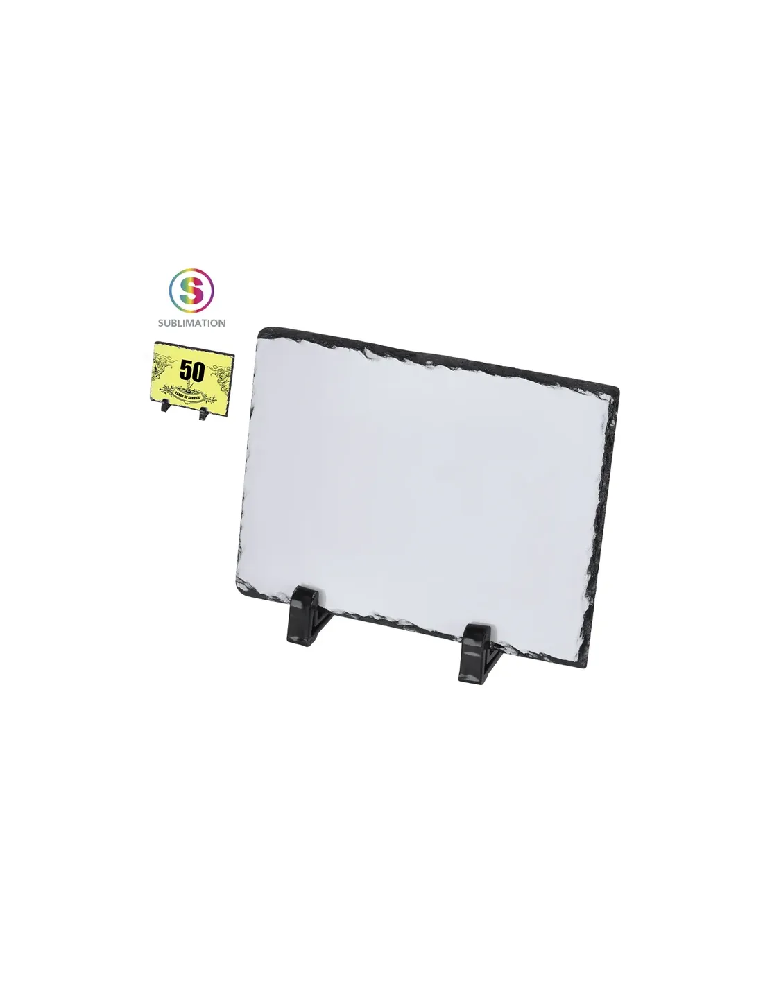 Placa Dirkal de pizarra para sublimación personalizada personalizado de  imagen 1
