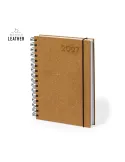 Agenda Torkix A5 de cuero reciclado para empresas personalizado de  imagen 3