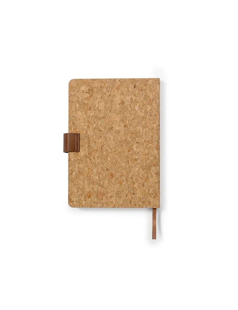 Agenda FLINEX A5 2027 de corcho natural para empresas personalizado de  imagen 3