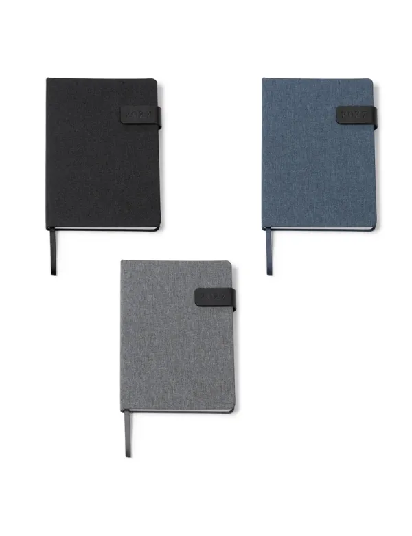 Agenda KOVEN A5 RPET día por página con cubierta magnética personalizado de Stamina imagen 6