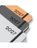 Agenda KURTIS A5 con anillas de cuero reciclado día por página personalizado de Stamina imagen 5