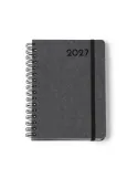 Agenda KURTIS A5 con anillas de cuero reciclado día por página personalizado de Stamina imagen 2