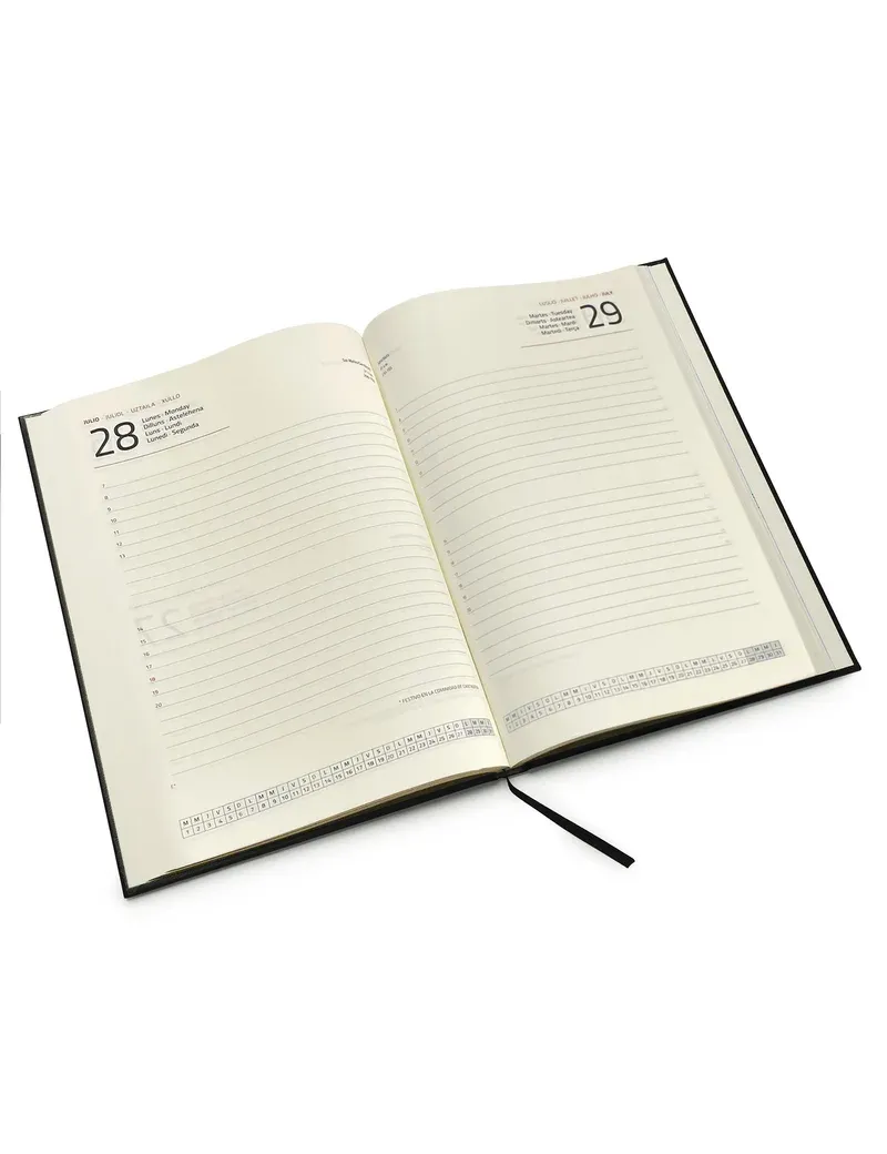 Agenda SELKIS A5 2027 Día/Página para empresas personalizado de Stamina imagen 6