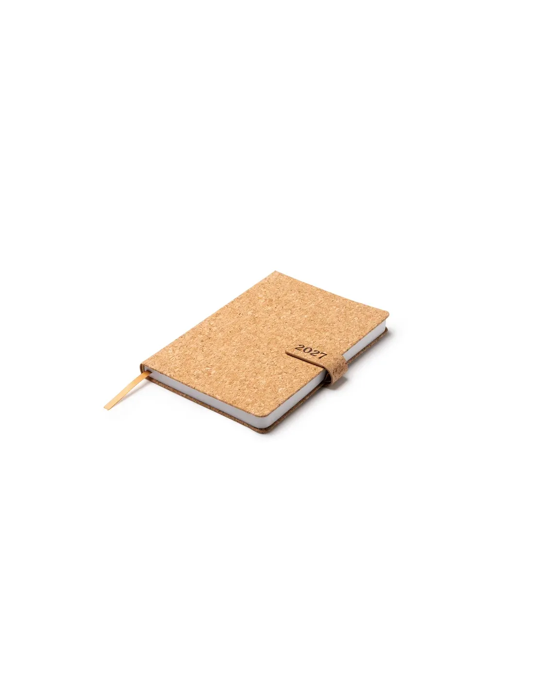 Agenda VASIR A5 2027 de corcho natural para empresas personalizado de Stamina imagen 2