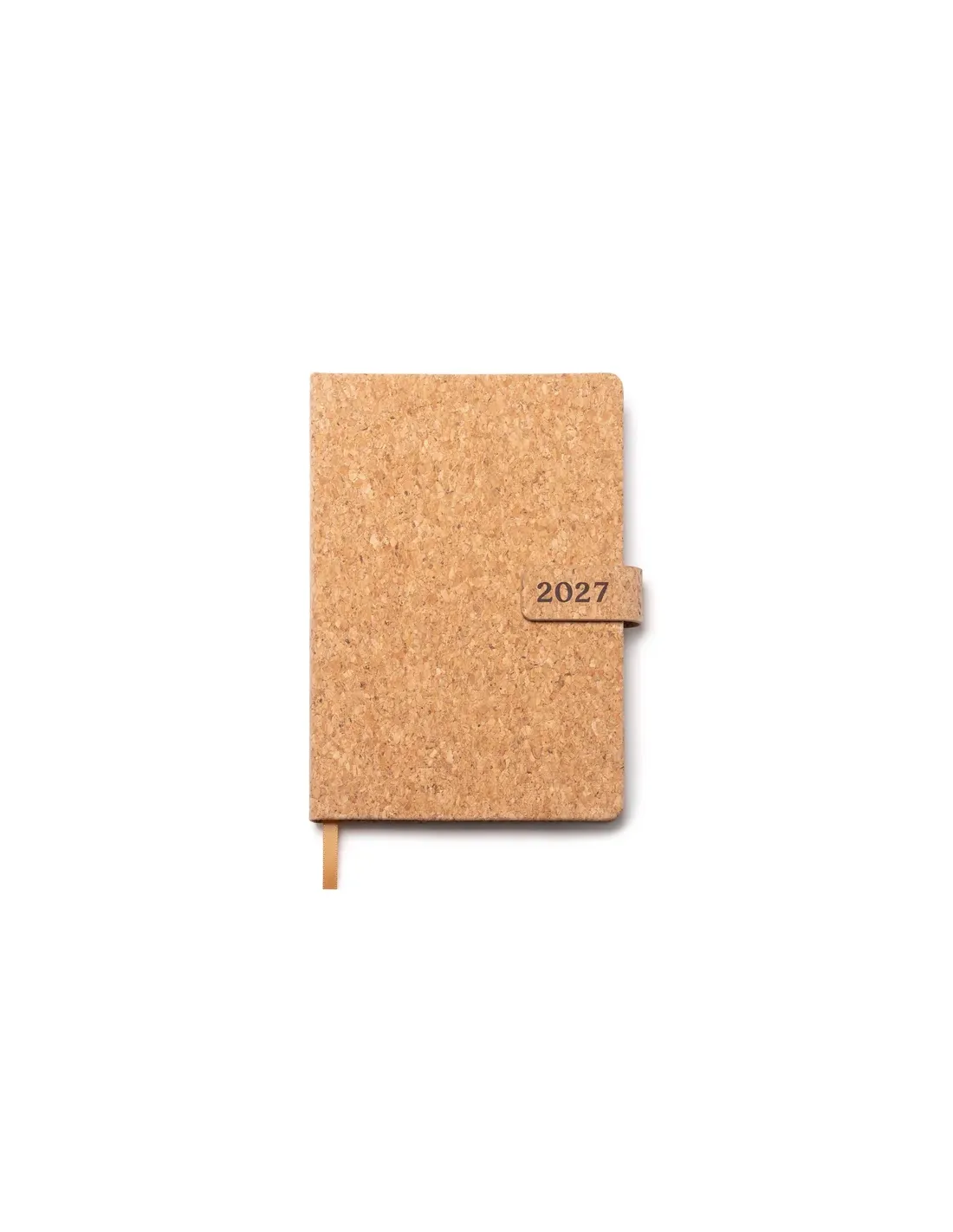 Agenda VASIR A5 2027 de corcho natural para empresas personalizado de Stamina imagen 1