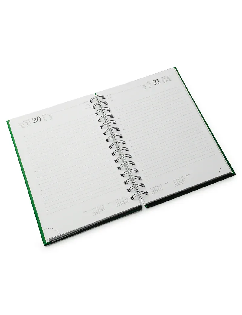 Agenda HERA A5 2027 con anillas para empresas personalizado de Stamina imagen 8