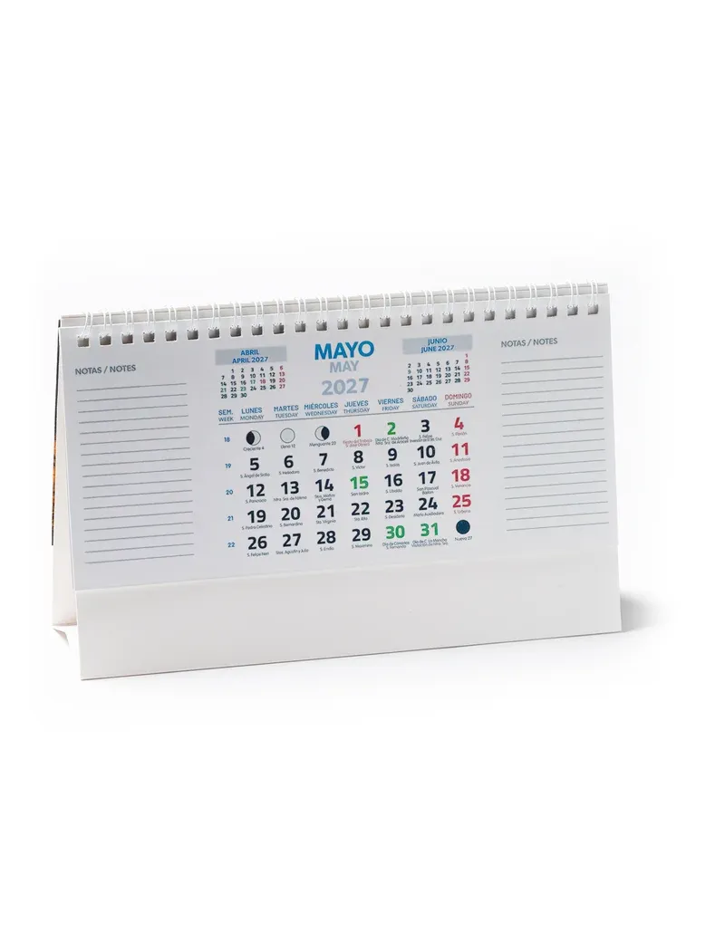 Calendario de sobremesa FLINT personalizado de Stamina imagen 3