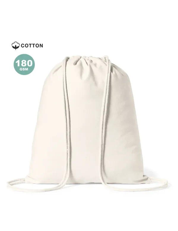 Mochila Serlen de algodón 180 g personalizada para empresas personalizado de  imagen 1