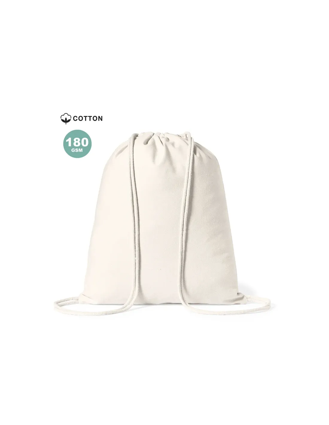 Mochila Serlen de algodón 180 g personalizada para empresas personalizado de  imagen 1