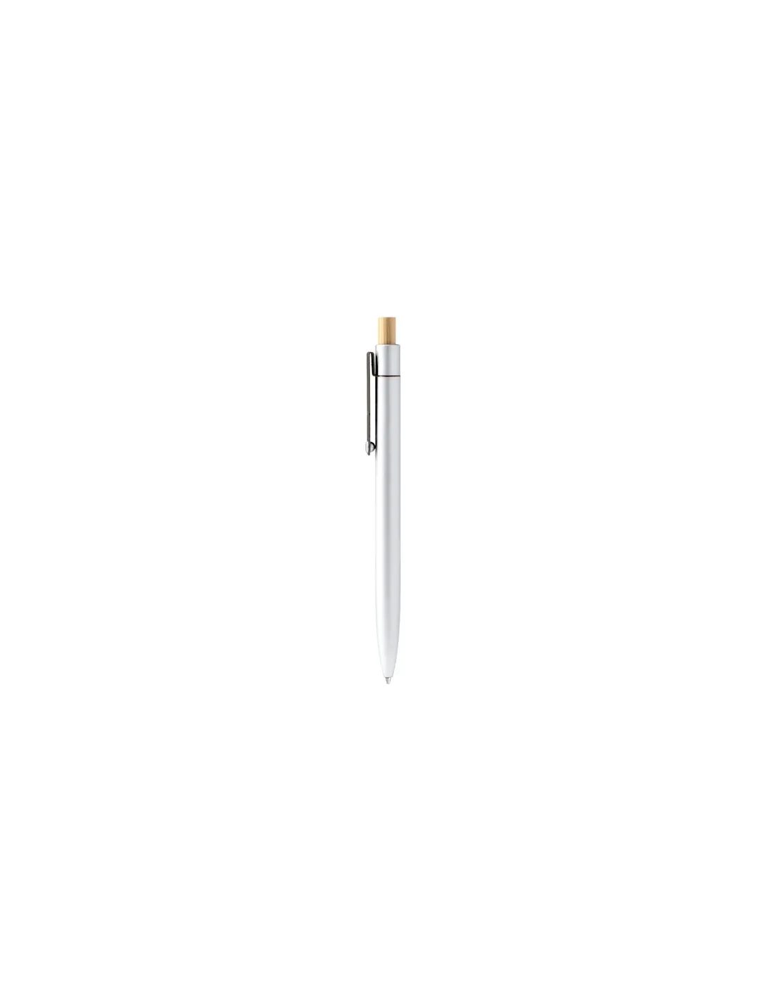 Bolígrafo FIORI de aluminio y bambú personalizable personalizado de Stamina imagen 1