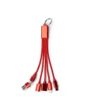 Cable cargador KOLTAX 7 en 1 de aluminio reciclado personalizable personalizado de Stamina imagen 6
