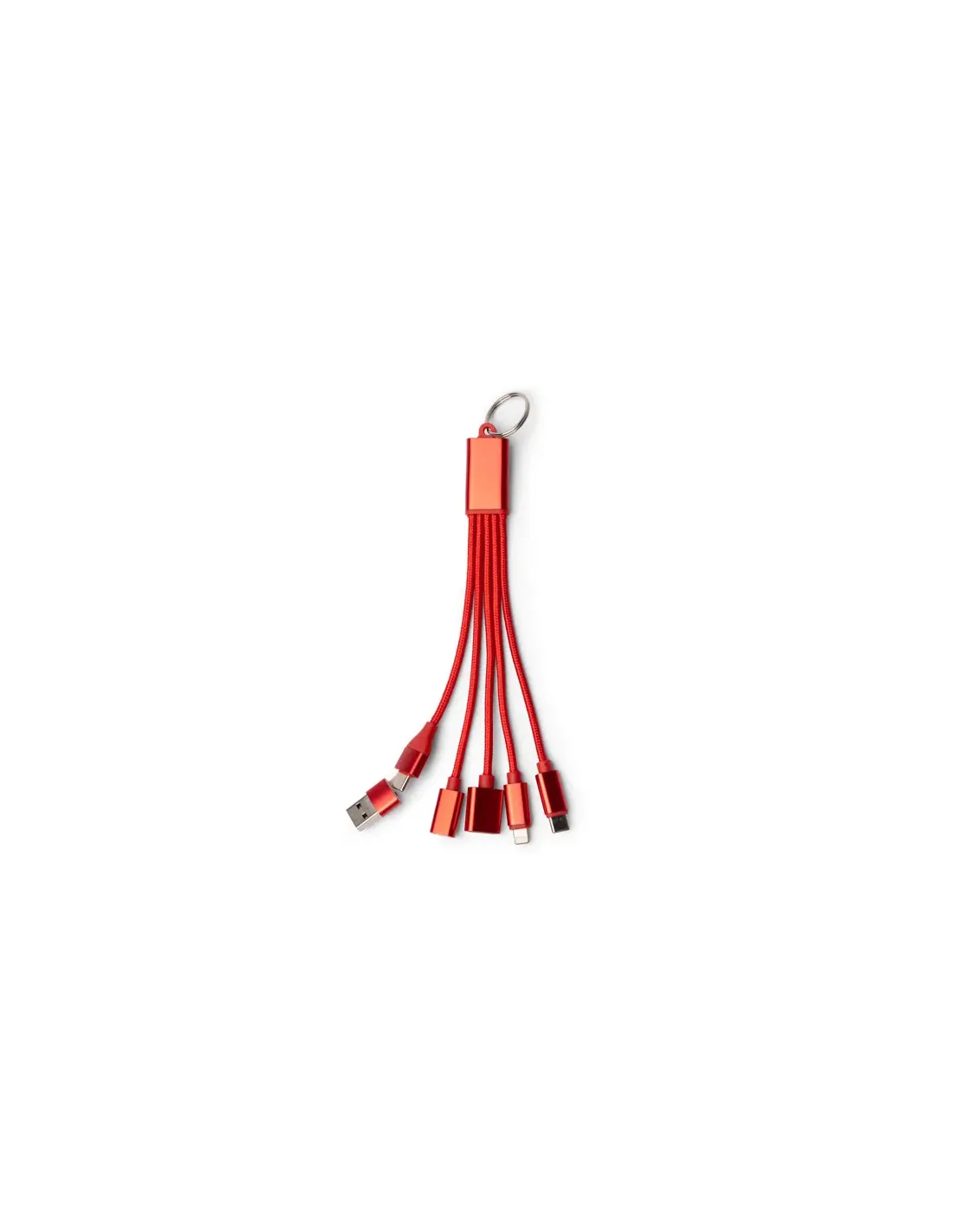 Cable cargador KOLTAX 7 en 1 de aluminio reciclado personalizable personalizado de Stamina imagen 6