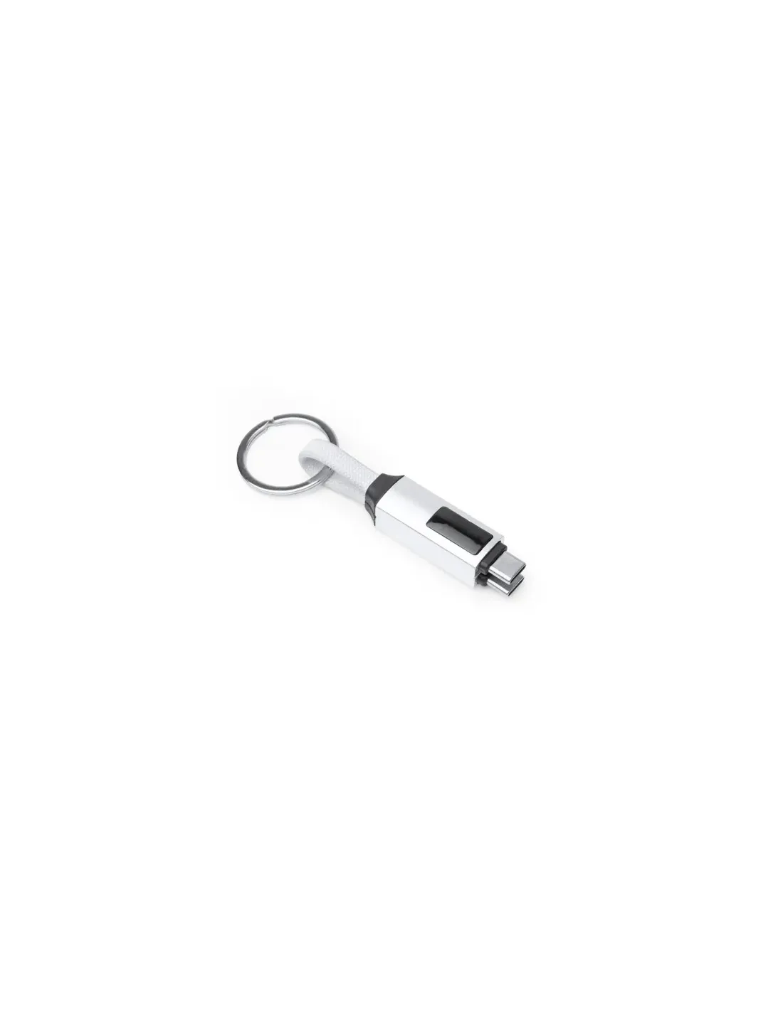 Cable cargador PERNIK USB-C 60W con llavero personalizable personalizado de Stamina imagen 5