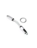 Cable cargador PERNIK USB-C 60W con llavero personalizable personalizado de Stamina imagen 8