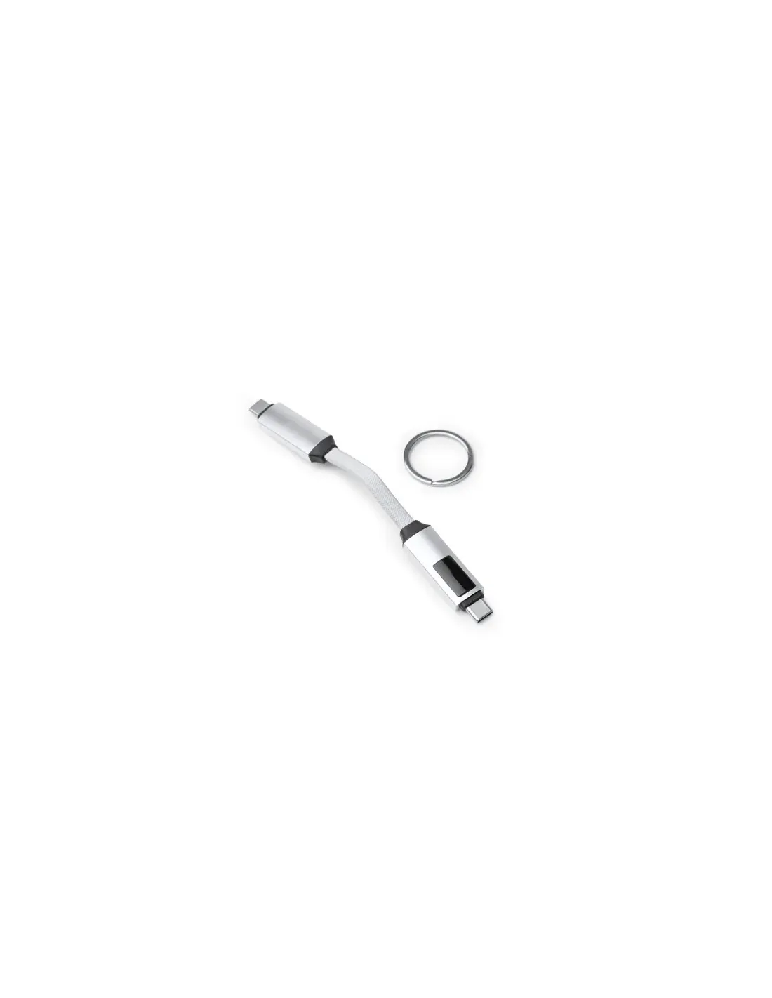 Cable cargador PERNIK USB-C 60W con llavero personalizable personalizado de Stamina imagen 8