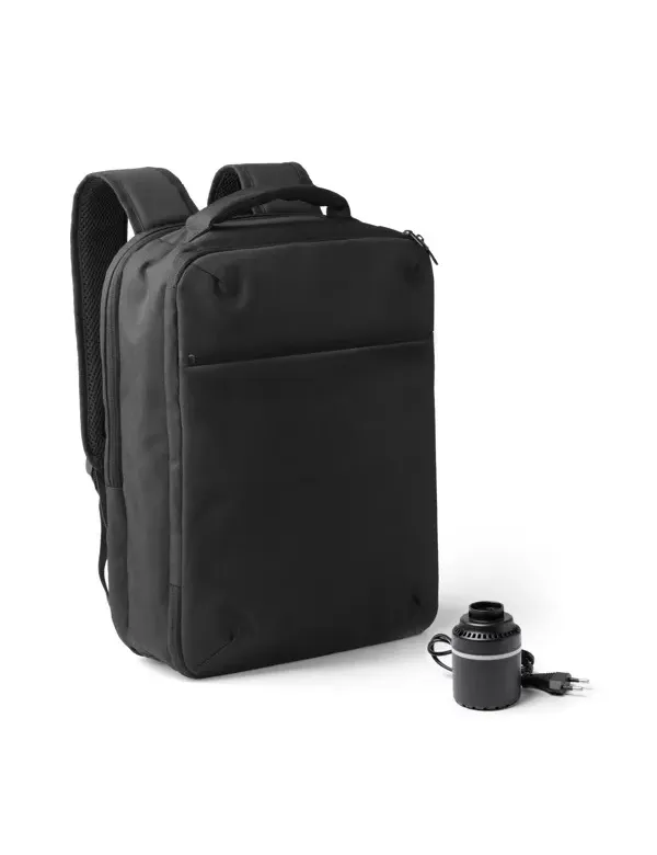 Mochila SOUFLER RPET 900D con compresión al vacío y bomba eléctrica personalizable personalizado de Stamina imagen 3