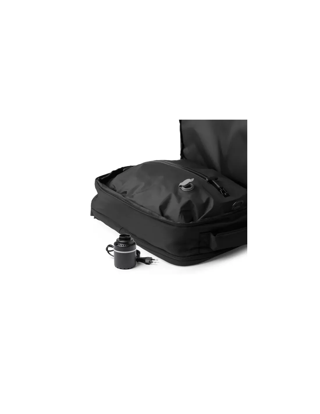 Mochila SOUFLER RPET 900D con compresión al vacío y bomba eléctrica personalizable personalizado de Stamina imagen 6