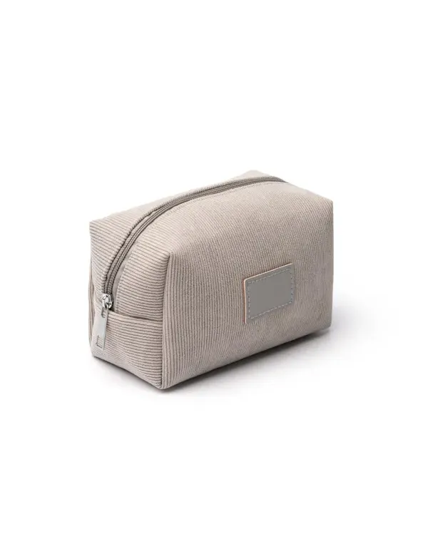 Neceser SENTIL de Pana Personalizable con Parche de PU personalizado de  imagen 6