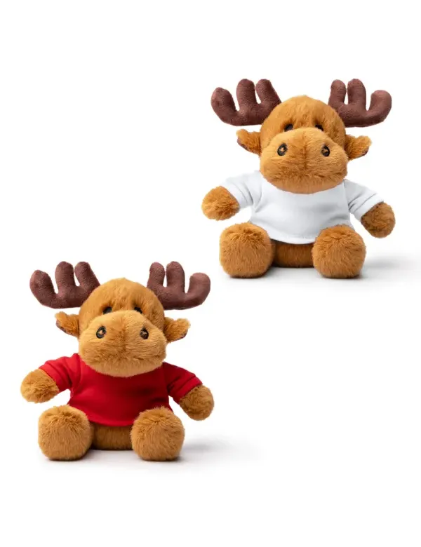 Peluche Personalizable YULEN Reno con Camiseta personalizado de Stamina imagen 8