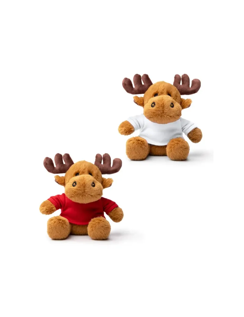 Peluche Personalizable YULEN Reno con Camiseta personalizado de Stamina imagen 8