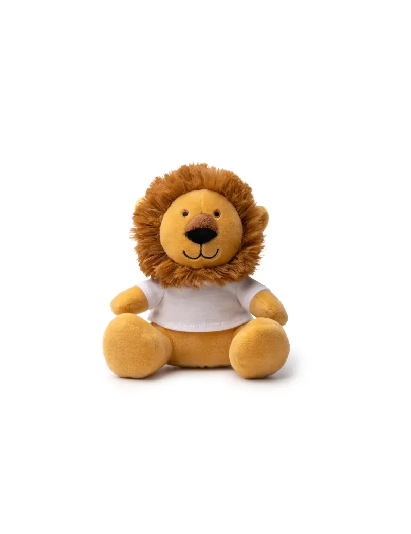 Peluche Personalizable LENNY con Camiseta Blanca personalizado de Stamina imagen 1