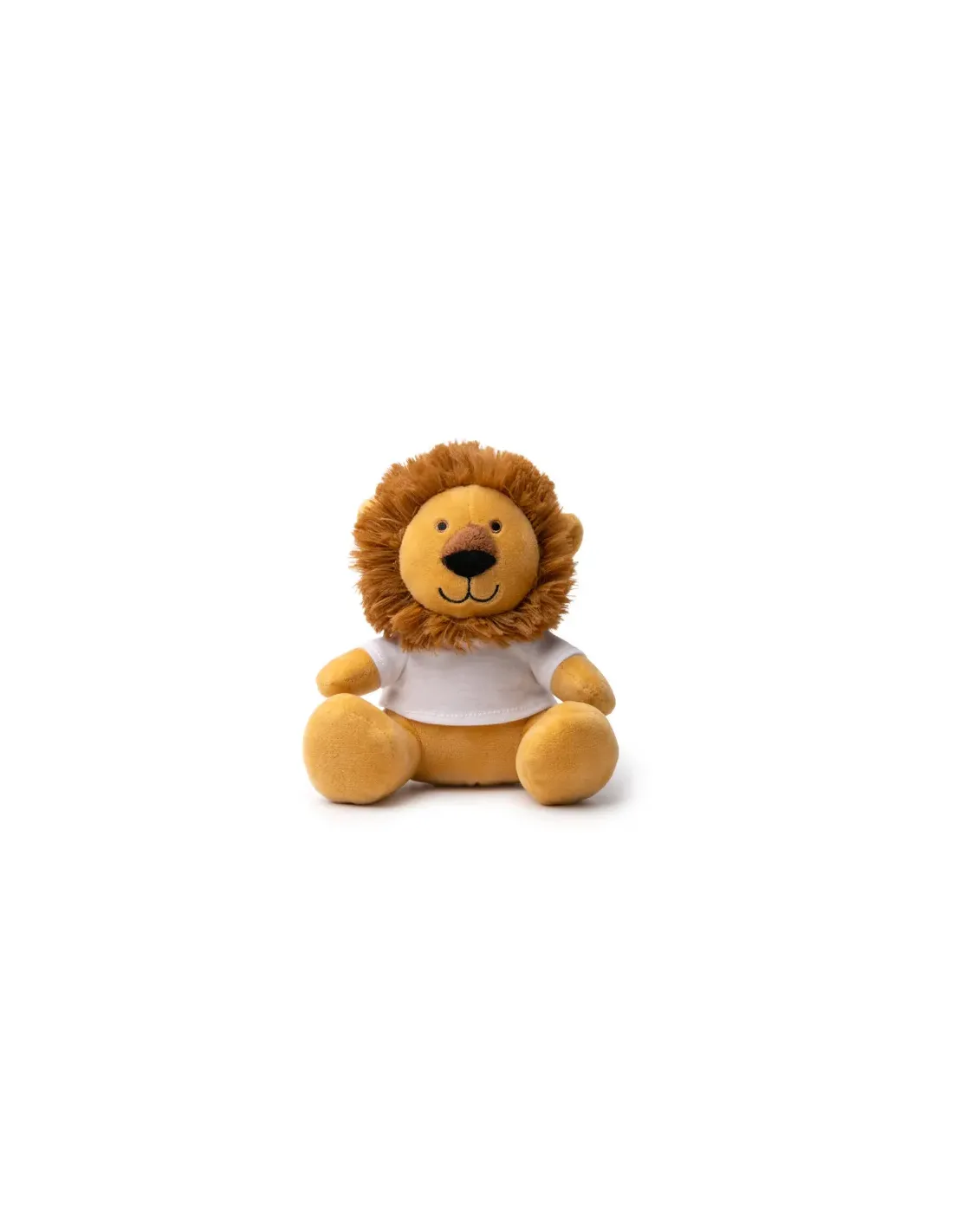 Peluche Personalizable LENNY con Camiseta Blanca personalizado de Stamina imagen 1