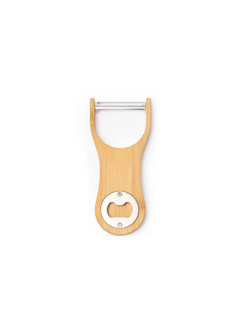 Pelador Personalizable LANTOK de Bambú con Abridor personalizado de Stamina imagen 3