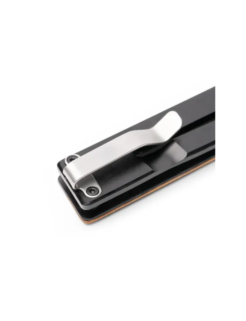 Navaja Personalizable ASTER de Bambú y Acero Inoxidable personalizado de Stamina imagen 5